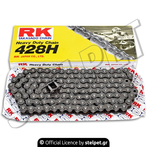 Αλυσίδα κίνησης 428Hx126 RK  